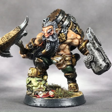 Picture of print of Gino the Brewmaster - Dwarven Oathbreakers Hero