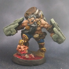 Picture of print of Gino the Brewmaster - Dwarven Oathbreakers Hero