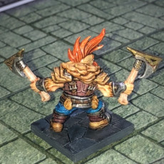 Picture of print of Dwarven Oathbreakers - C Modular (Male)