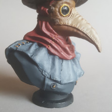 Picture of print of Plague Doctor