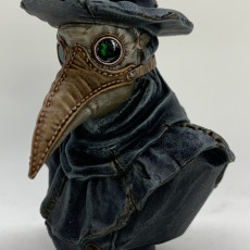 Picture of print of Plague Doctor