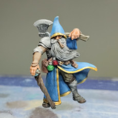 Picture of print of Spellblades - Old Mage