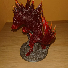 Picture of print of Wraith Wolf Alpha