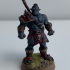 Nadug- Half Orc Warrior- 32mm - DnD - print image