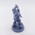 FREE - Orc Barbarian - 32mm scale miniature with supports print image