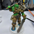 FREE - Orc Barbarian - 32mm scale miniature with supports print image