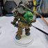 FREE - Orc Barbarian - 32mm scale miniature with supports print image